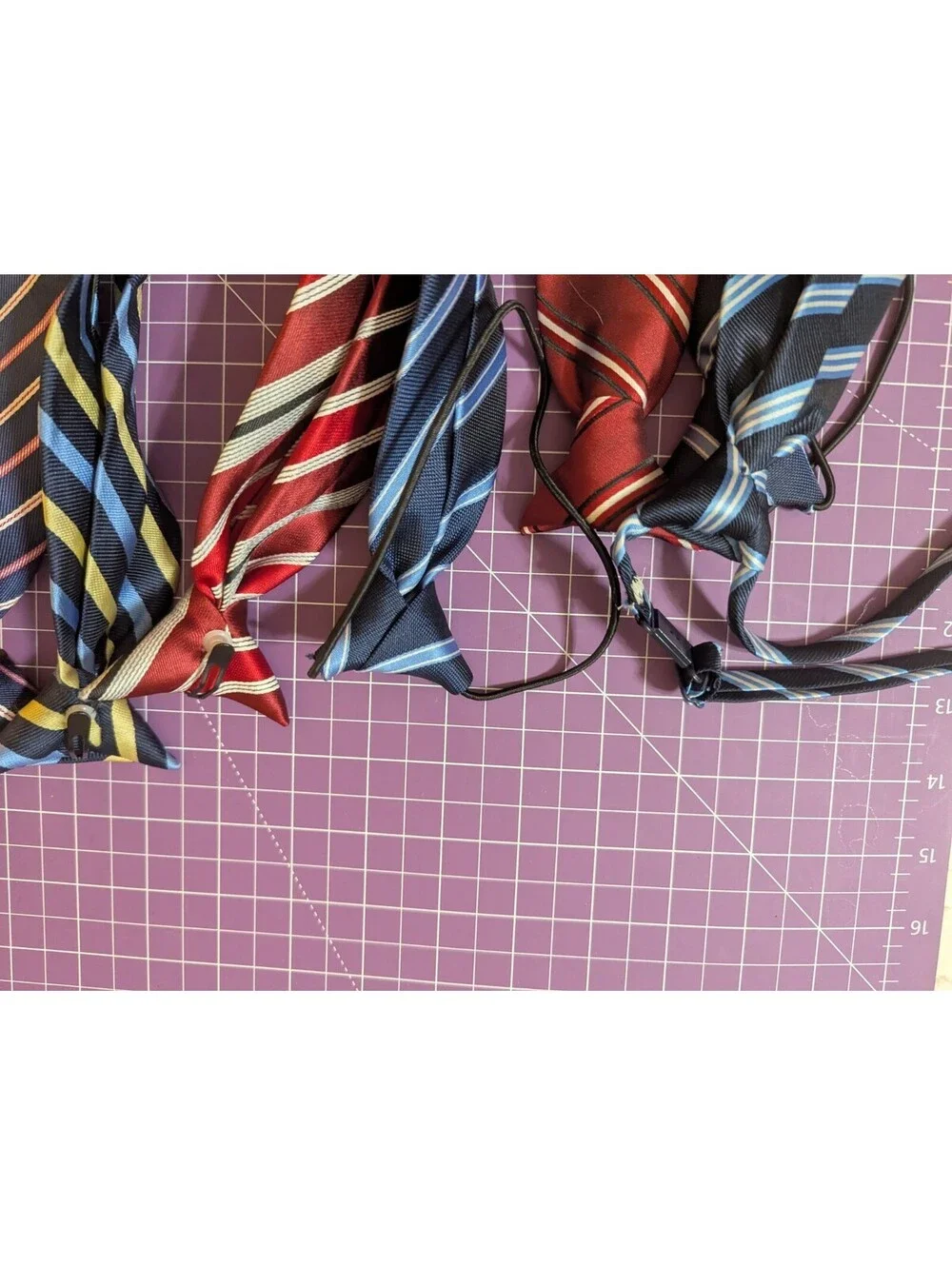 Necktie Lot Of 15 Youth Toddler Multicolor Polyester 11